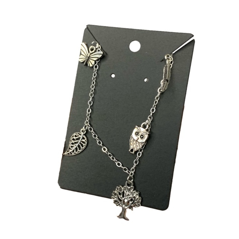 Owl charm bracelet